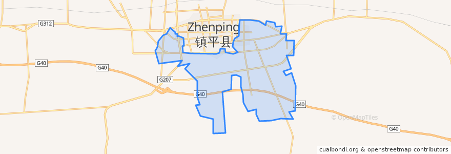Mapa de ubicacion de Xuefeng Subdistrict.