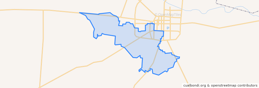 Mapa de ubicacion de Guyang Subdistrict.