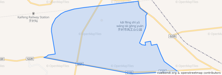 Mapa de ubicacion de 繁塔街道.
