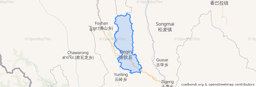 Mapa de ubicacion de 升平镇.