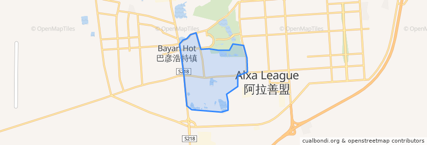 Mapa de ubicacion de 新华街道 ᠰᠢᠨ᠎ᠡ ᠬᠤᠸᠠ ᠵᠡᠭᠡᠯᠢ ᠭᠤᠳᠤᠮᠵᠢ.