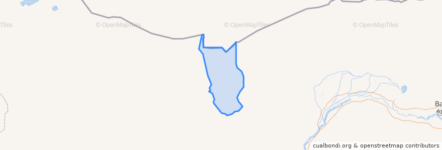 Mapa de ubicacion de 银根苏木 ᠢᠩᠭᠡᠨ ᠰᠤᠮᠤ.