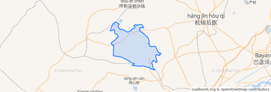 Mapa de ubicacion de 双庙镇.