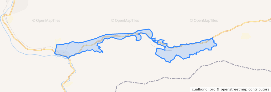 Mapa de ubicacion de 白狐沟街道办.