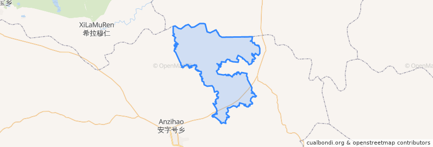 Mapa de ubicacion de 耗赖山乡.