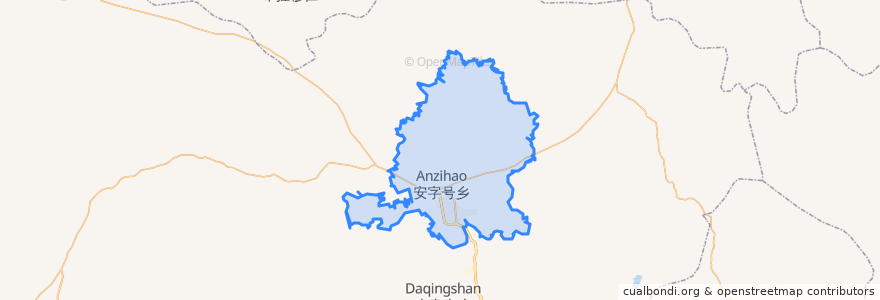 Mapa de ubicacion de 可可以力更镇.