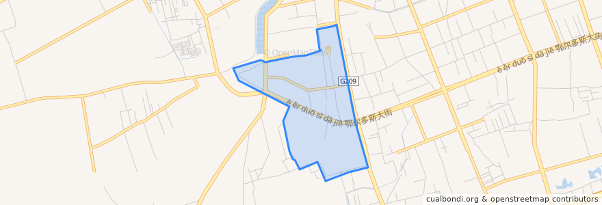 Mapa de ubicacion de 长和廊办.