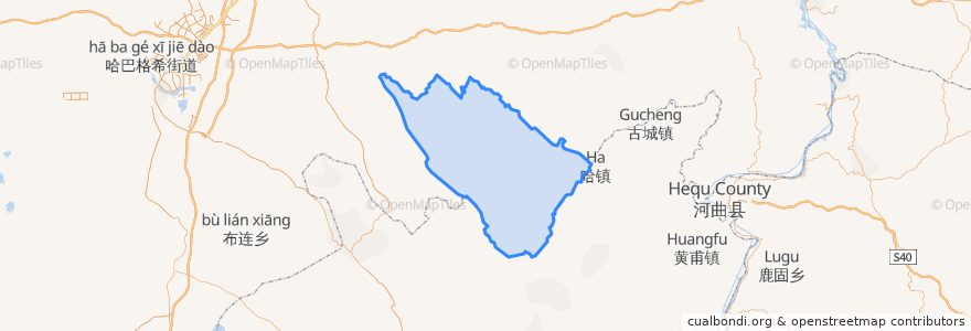 Mapa de ubicacion de Нажисун.