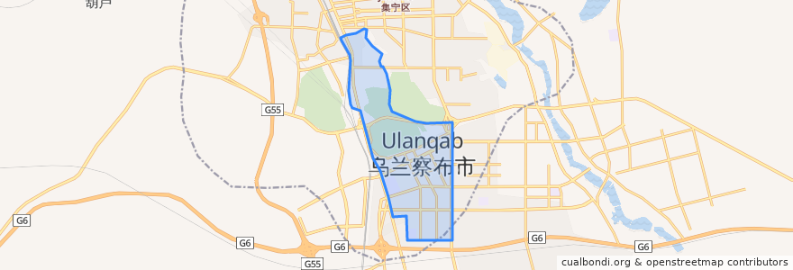 Mapa de ubicacion de 泉山街道办.