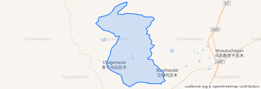 Mapa de ubicacion de Ихэньаоэрсуму.