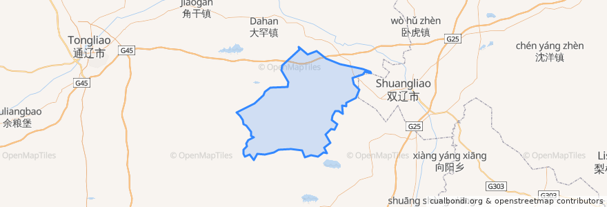 Mapa de ubicacion de 阿都沁苏木 ᠠᠳᠤᠭᠤᠴᠢᠨ ᠰᠤᠮᠤ.