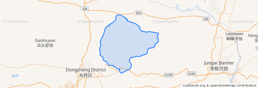 Mapa de ubicacion de 风水梁镇.