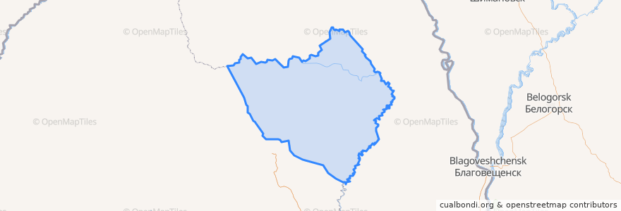 Mapa de ubicacion de Songling.