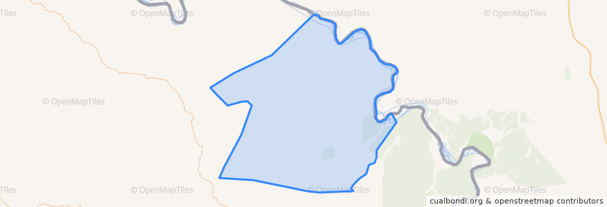 Mapa de ubicacion de 依西肯乡.