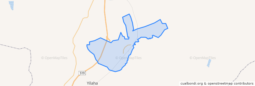 Mapa de ubicacion de 双山镇.