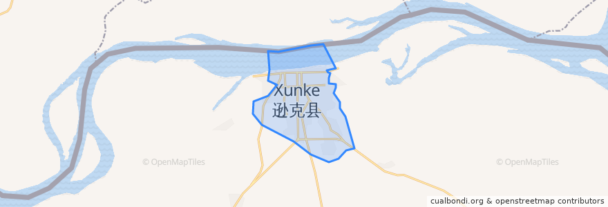 Mapa de ubicacion de Цикэ.