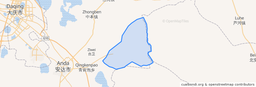 Mapa de ubicacion de 火石山乡.