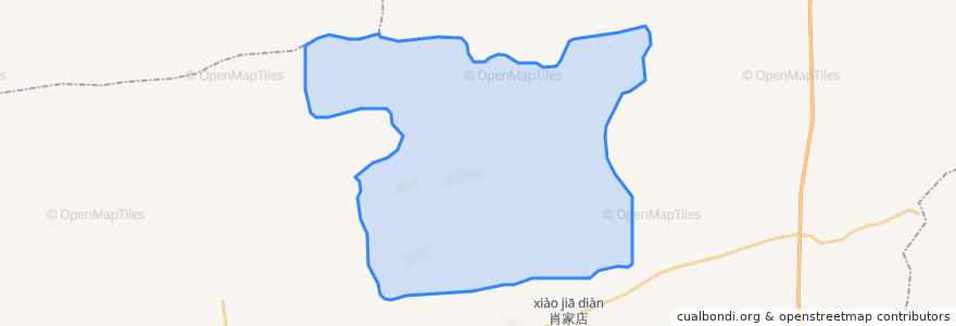 Mapa de ubicacion de 厢白满族乡.