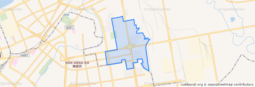 Mapa de ubicacion de Наньчжилу.