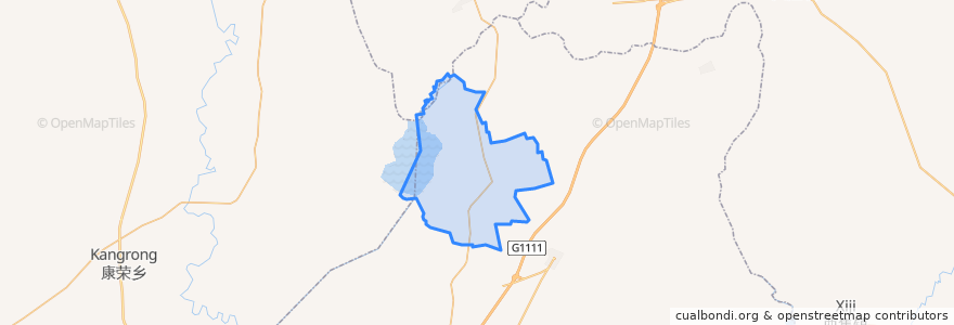 Mapa de ubicacion de Даюн.