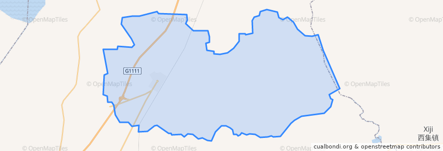 Mapa de ubicacion de 康金街道.