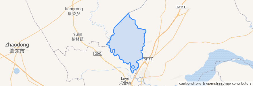 Mapa de ubicacion de 孟家乡.