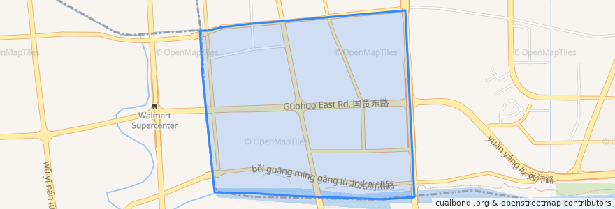 Mapa de ubicacion de 象园街道.