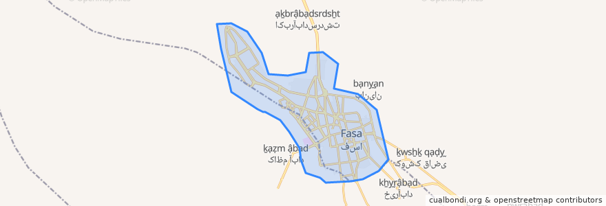 Mapa de ubicacion de fasa.