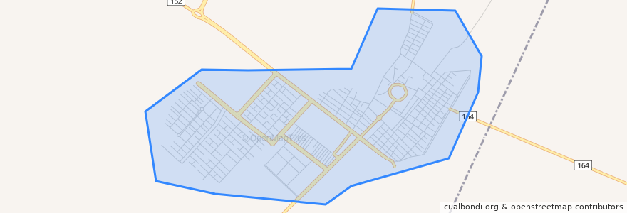 Mapa de ubicacion de Kharameh.