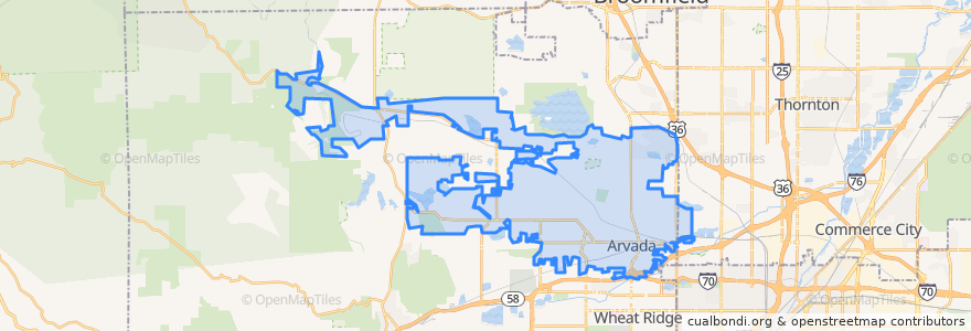 Mapa de ubicacion de آروادا.