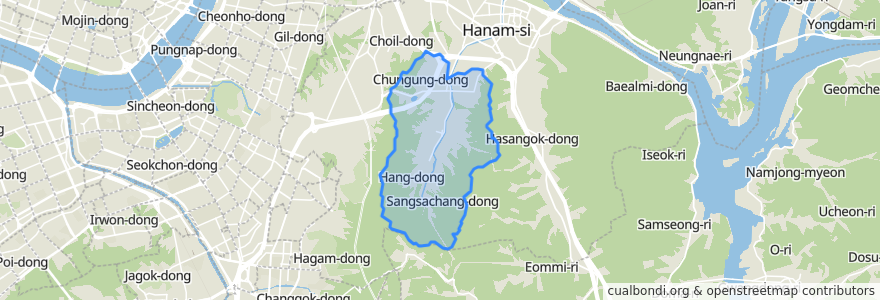 Mapa de ubicacion de 春宮洞.