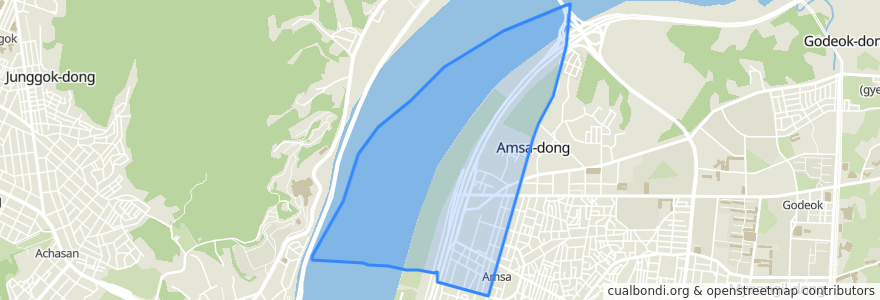 Mapa de ubicacion de 巖寺2洞.