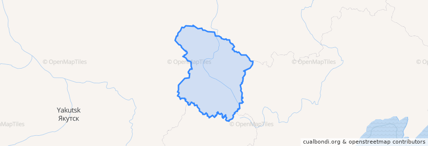 Mapa de ubicacion de 奥伊米亚康区.