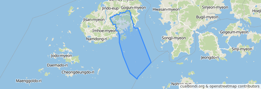 Mapa de ubicacion de 義新面.
