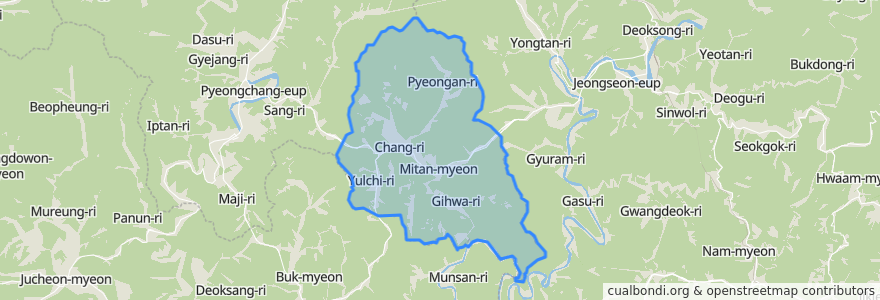 Mapa de ubicacion de 美灘面.