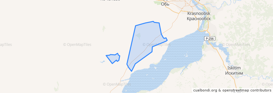 Mapa de ubicacion de Ярковский сельсовет.