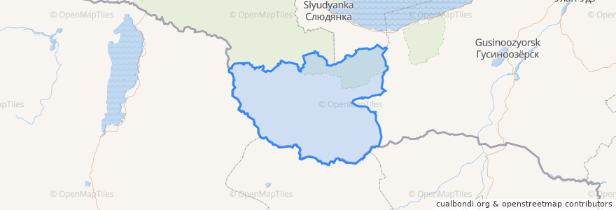 Mapa de ubicacion de 扎卡缅斯基区.