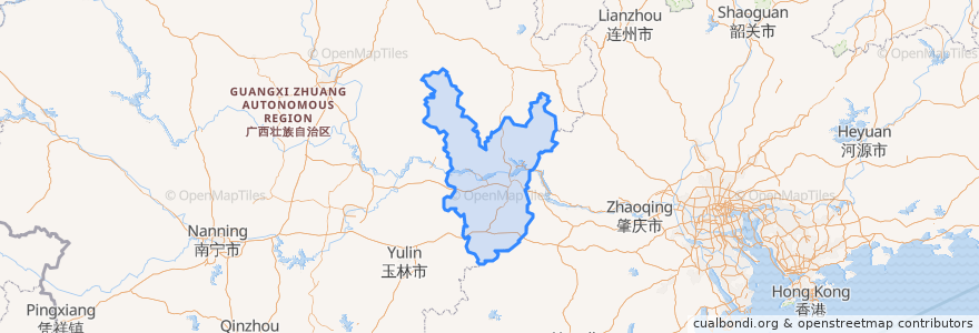 Mapa de ubicacion de واژو.