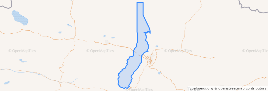 Mapa de ubicacion de 昌吉市.