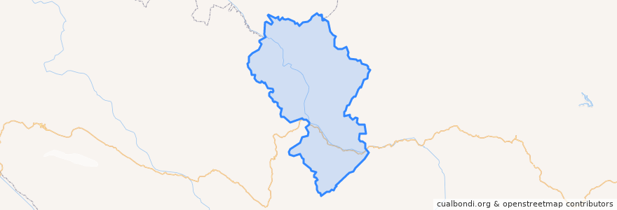 Mapa de ubicacion de 壤塘县 འཛམ་ཐང་རྫོང།.