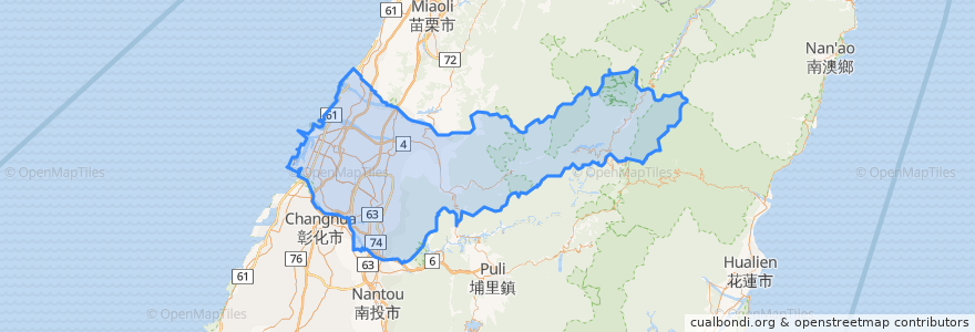 Mapa de ubicacion de تاي شانغ.