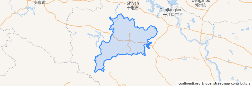 Mapa de ubicacion de Fang County.