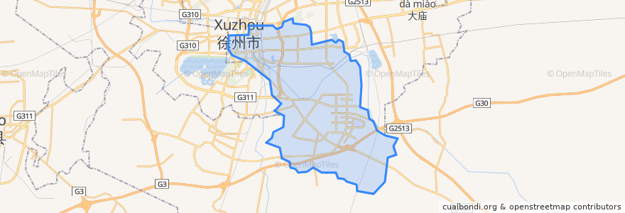 Mapa de ubicacion de Yunlong District.