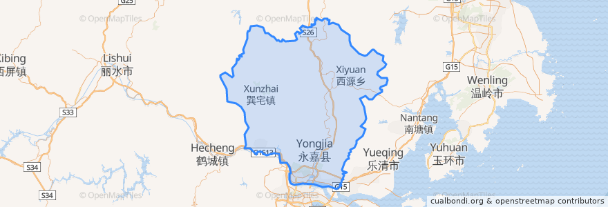 Mapa de ubicacion de 융자현.