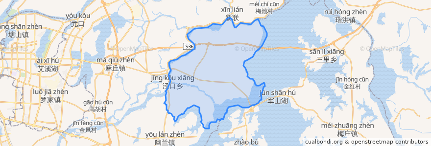 Mapa de ubicacion de Jingkou.