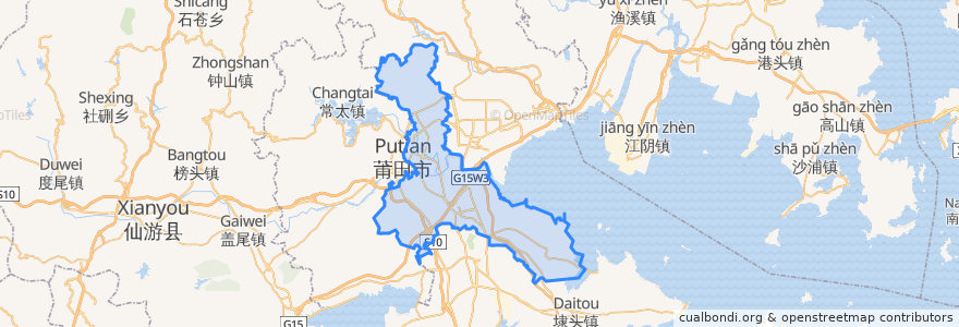 Mapa de ubicacion de Личенг.