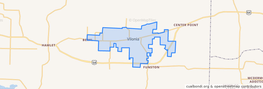 Mapa de ubicacion de Вилония.