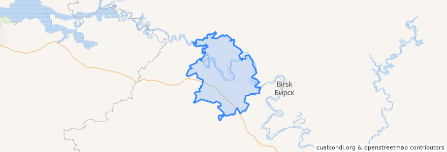 Mapa de ubicacion de Dyurtyulinsky District.