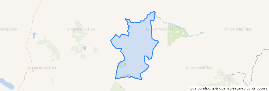 Mapa de ubicacion de Чинетинский сельсовет.