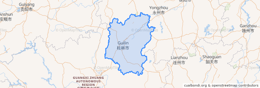Mapa de ubicacion de غويلين.